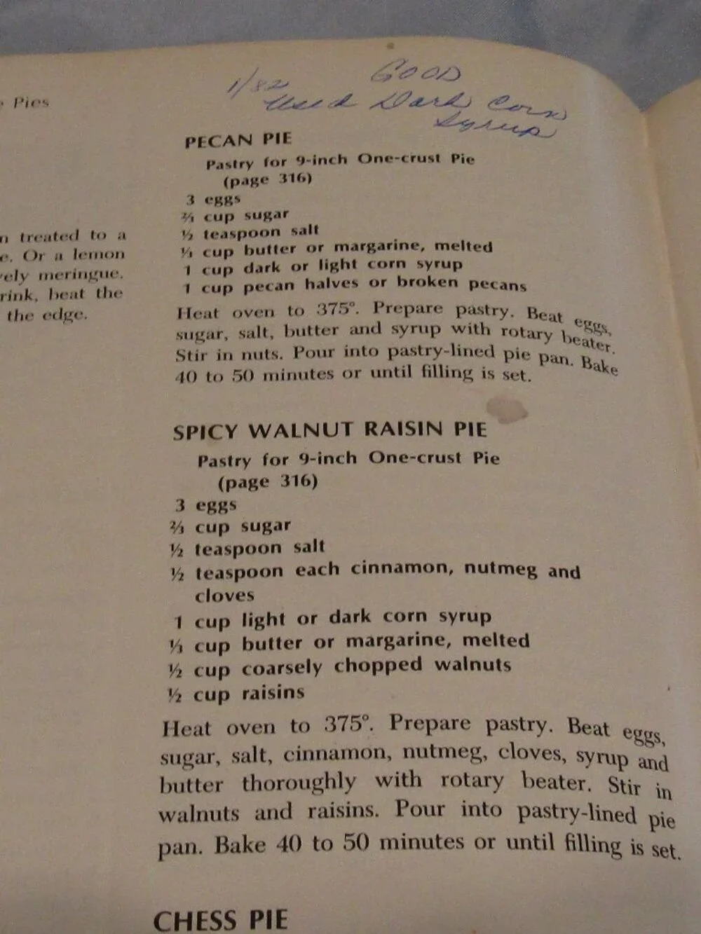1976 BETTY CROCKER PIE COVER COOKBOOK 27th Printing Hardcover Good Condition